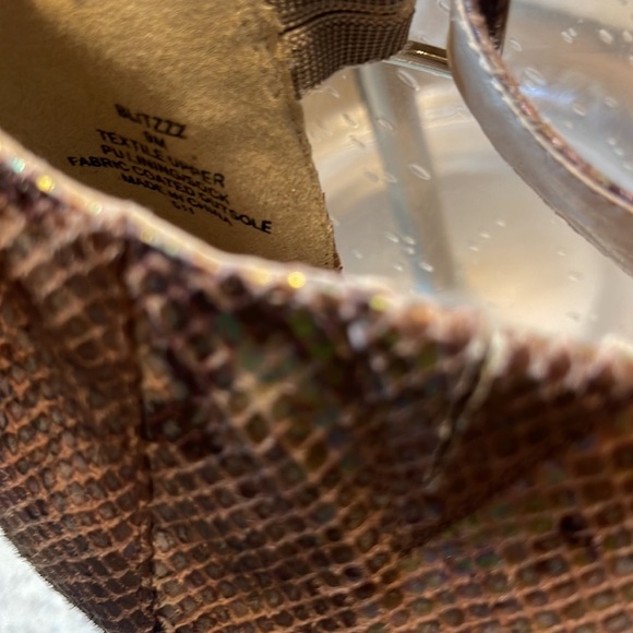 Madden Girl Vegan Multi Blitzzz Platform Open Toe Heels 9 - Picture 4 of 4